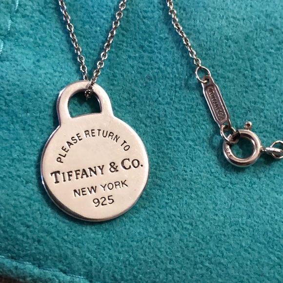 Tiffany & Co. Jewelry - Tiffany & Co. Authentic PRTTNY 925 Round Necklace
